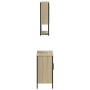 Sonoma oak plywood 2-piece bathroom furniture set by , Bathroom furniture - Ref: Foro24-3214661, Price: 110,04 €, Discount: %