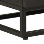 Mesita de noche madera maciza mango y hierro negro 40x30x50 cm de , Mesitas de noche - Ref: Foro24-372004, Precio: 125,69 €, ...