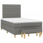 Cama box spring con colchón tela gris oscuro 120x190 cm de , Camas y somieres - Ref: Foro24-3270412, Precio: 436,08 €, Descue...