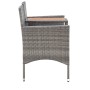 Garden bench 2 seats with gray synthetic rattan table 143 cm by vidaXL, garden benches - Ref: Foro24-46147, Price: 161,99 €, ...