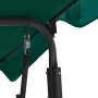 Garden swing bench green fabric 170x110x153 cm by vidaXL, Garden rockers - Ref: Foro24-48556, Price: 152,08 €, Discount: %