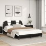 Bett mit schwarz-weißer Kunstledermatratze 120x200 cm von , Betten und Lattenroste - Ref: Foro24-3208787, Preis: 362,32 €, Ra...