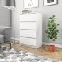 White plywood sideboard 60x35x98.5 cm by vidaXL, Sideboards - Ref: Foro24-800531, Price: 108,99 €, Discount: %