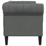 Chesterfield 2 seater sofa dark gray fabric by , Sofas - Ref: Foro24-372548, Price: 279,91 €, Discount: %