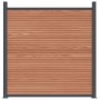 Brown WPC fence panel 1737x186 cm by , fence panels - Ref: Foro24-3282807, Price: 2,00 €, Discount: %