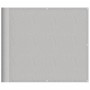 Balcony screen 100% polyester Oxford light gray 90x500 cm by , Umbrellas - Ref: Foro24-4000009, Price: 26,12 €, Discount: %