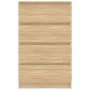 Aparador madera contrachapada color roble Sonoma 60x35x98,5 cm de vidaXL, Aparadores - Ref: Foro24-800534, Precio: 96,15 €, D...