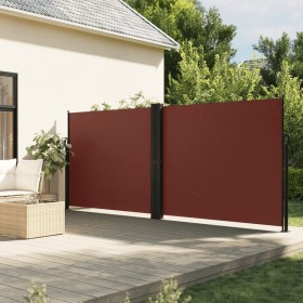 Toldo lateral retráctil marrón 180x600 cm de , Sombrillas - Ref: Foro24-4004644, Precio: 135,99 €, Descuento: %