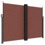 Toldo lateral retráctil marrón 180x600 cm de , Sombrillas - Ref: Foro24-4004644, Precio: 136,21 €, Descuento: %