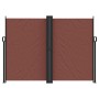 Toldo lateral retráctil marrón 180x600 cm de , Sombrillas - Ref: Foro24-4004644, Precio: 136,21 €, Descuento: %