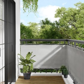 Balcony screen 100% polyester Oxford light gray 75x500 cm by , Umbrellas - Ref: Foro24-4000002, Price: 24,12 €, Discount: %