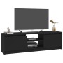 Mueble para TV de aglomerado negro 120x30x35,5 cm de vidaXL, Muebles TV - Ref: Foro24-800568, Precio: 102,99 €, Descuento: %