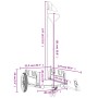 Fahrradanhänger aus Eisen und gelbem Oxford-Stoff von , Fahrradanhänger - Ref: Foro24-94183, Preis: 76,68 €, Rabatt: %