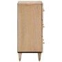 Solid mango wood auxiliary cabinet 60x33x75 cm by , Sideboards - Ref: Foro24-358251, Price: 156,99 €, Discount: %