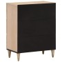 Solid mango wood auxiliary cabinet 60x33x75 cm by , Sideboards - Ref: Foro24-358251, Price: 156,99 €, Discount: %