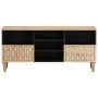 TV-Schrank aus massivem Mangoholz, 100 x 33 x 46 cm von , TV-Möbel - Ref: Foro24-358266, Preis: 122,99 €, Rabatt: %