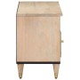 Solid mango wood TV cabinet 100x33x46 cm by , TV Furniture - Ref: Foro24-358264, Price: 104,79 €, Discount: %