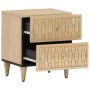 Bedside tables 2 pcs solid mango wood 40x33x46 cm by , Nightstands - Ref: Foro24-358247, Price: 144,40 €, Discount: %