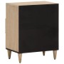 Solid mango wood bedside table 50x33x60 cm by , Nightstands - Ref: Foro24-358258, Price: 95,74 €, Discount: %