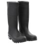 Botas de agua negro número 44 PVC de , Vadeadores para caza y para pesca - Ref: Foro24-137593, Precio: 21,38 €, Descuento: %