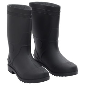 Botas de agua negro número 41 PVC de , Vadeadores para caza y para pesca - Ref: Foro24-137608, Precio: 20,26 €, Descuento: %