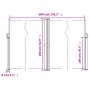 Cream retractable side awning 160x600 cm by , Umbrellas - Ref: Foro24-4004625, Price: 125,27 €, Discount: %