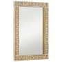 Bathroom mirror solid acacia wood and glass 50x70x2.5 cm by , Mirrors - Ref: Foro24-358279, Price: 68,26 €, Discount: %