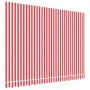 Red and white striped awning replacement fabric 3.5x2.5 m by , Awnings - Ref: Foro24-367715, Price: 42,17 €, Discount: %