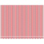 Red and white striped awning replacement fabric 3.5x2.5 m by , Awnings - Ref: Foro24-367715, Price: 42,17 €, Discount: %