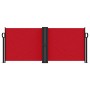 Red retractable side awning 100x600 cm by , Umbrellas - Ref: Foro24-4004582, Price: 108,98 €, Discount: %