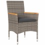 Garden armchairs with cushions 2 pcs gray synthetic rattan by , Garden chairs - Ref: Foro24-368120, Price: 149,88 €, Discount: %