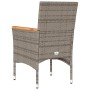 Garden armchairs with cushions 2 pcs gray synthetic rattan by , Garden chairs - Ref: Foro24-368120, Price: 149,88 €, Discount: %