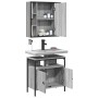 Set de muebles de baño 2 pzas madera contrachapada gris sonoma de , Muebles de baño - Ref: Foro24-3214718, Precio: 124,15 €, ...