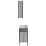 Set de muebles de baño 2 pzas madera contrachapada gris sonoma de , Muebles de baño - Ref: Foro24-3214718, Precio: 124,15 €, ...