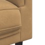 3 seater brown velvet sofa with cushions by , Sofas - Ref: Foro24-372651, Price: 293,04 €, Discount: %