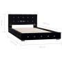 Estructura de cama de terciopelo negra 90x200 cm de vidaXL, Camas y somieres - Ref: Foro24-280382, Precio: 185,80 €, Descuent...