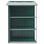 Garden shed with green iron shelf 205x130x183 cm by vidaXL, Sheds - Ref: Foro24-47104, Price: 327,99 €, Discount: %