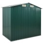 Garden shed with green iron shelf 205x130x183 cm by vidaXL, Sheds - Ref: Foro24-47104, Price: 327,99 €, Discount: %