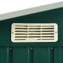 Garden shed with green iron shelf 205x130x183 cm by vidaXL, Sheds - Ref: Foro24-47104, Price: 327,99 €, Discount: %