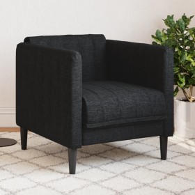 Sillón de tela negro de , Sofás - Ref: Foro24-372597, Precio: 169,99 €, Descuento: %