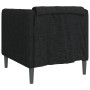 Sillón de tela negro de , Sofás - Ref: Foro24-372597, Precio: 172,53 €, Descuento: %