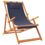 Klappbare Strandkörbe 2 Einheiten aus blauem Stoff von , Gartenstühle - Ref: Foro24-3214481, Preis: 123,18 €, Rabatt: %