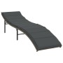 Loungers with table 2 units gray synthetic rattan by , Loungers - Ref: Foro24-368253, Price: 241,26 €, Discount: %