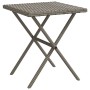 Loungers with table 2 units gray synthetic rattan by , Loungers - Ref: Foro24-368253, Price: 241,26 €, Discount: %