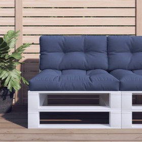 Pad für Palette Sofa Marineblau Stoff 80x40x12 cm von , Kissen für Stühle und Sofas - Ref: Foro24-378012, Preis: 28,68 €, Rab...