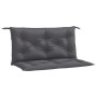 Garden bench cushions 2 pcs anthracite 100x50x7 cm by , Cushions for chairs and sofas - Ref: Foro24-361659, Price: 43,99 €, D...