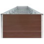 Brown galvanized steel planter 600x80x45 cm by vidaXL, Pots and planters - Ref: Foro24-47074, Price: 114,95 €, Discount: %