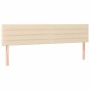 Cama box spring con colchón tela color crema 120x190 cm de , Camas y somieres - Ref: Foro24-3269893, Precio: 412,07 €, Descue...