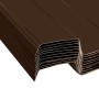 Roof panel 12 units brown galvanized steel by vidaXL, Ceiling - Ref: Foro24-145721, Price: 90,79 €, Discount: %