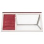 Red wooden animal cage hutch by vidaXL, Cages and habitats for small animals - Ref: Foro24-170854, Price: 61,66 €, Discount: %